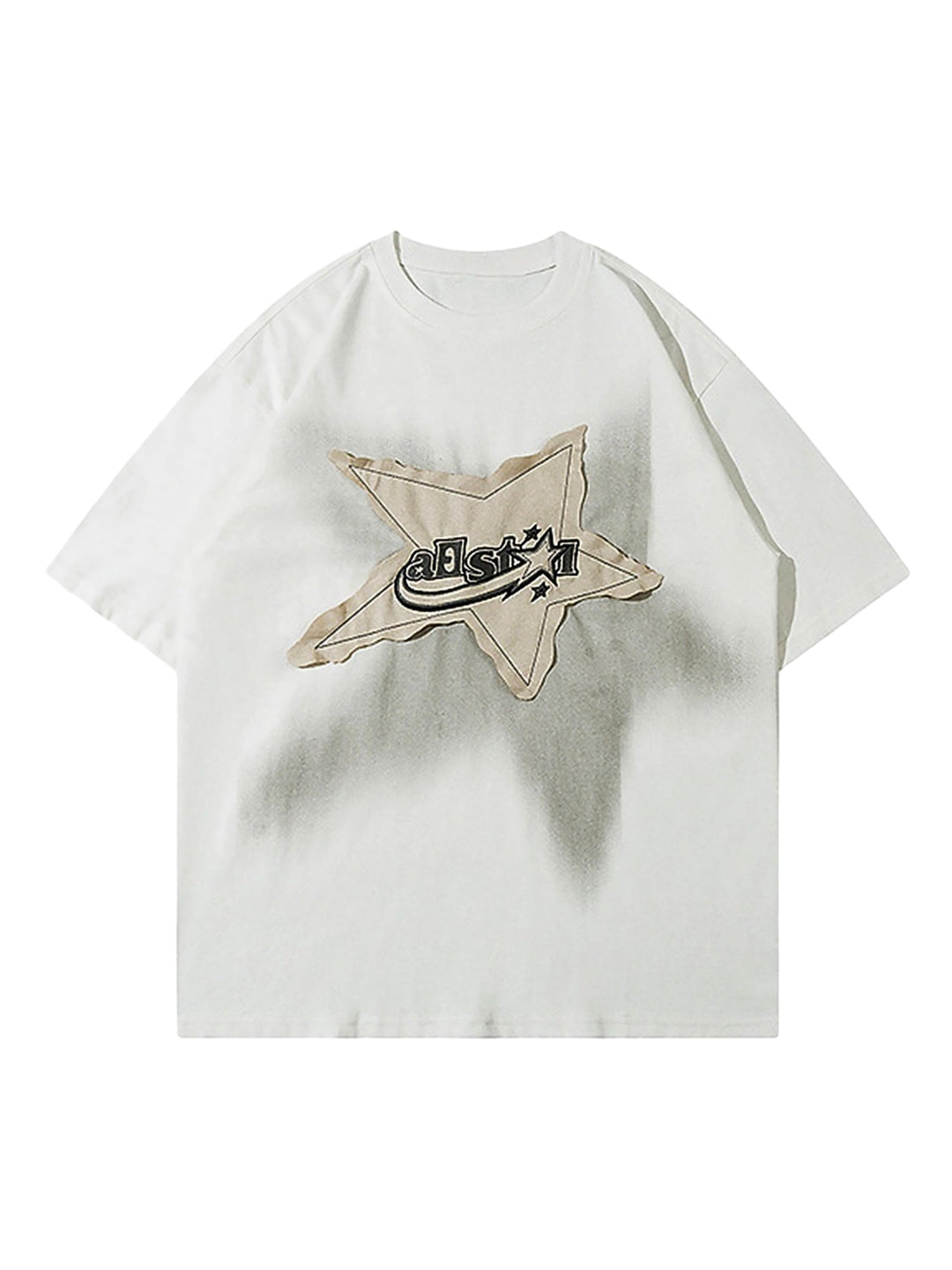 Ayuuki Vintage Star Loose T-Shirt