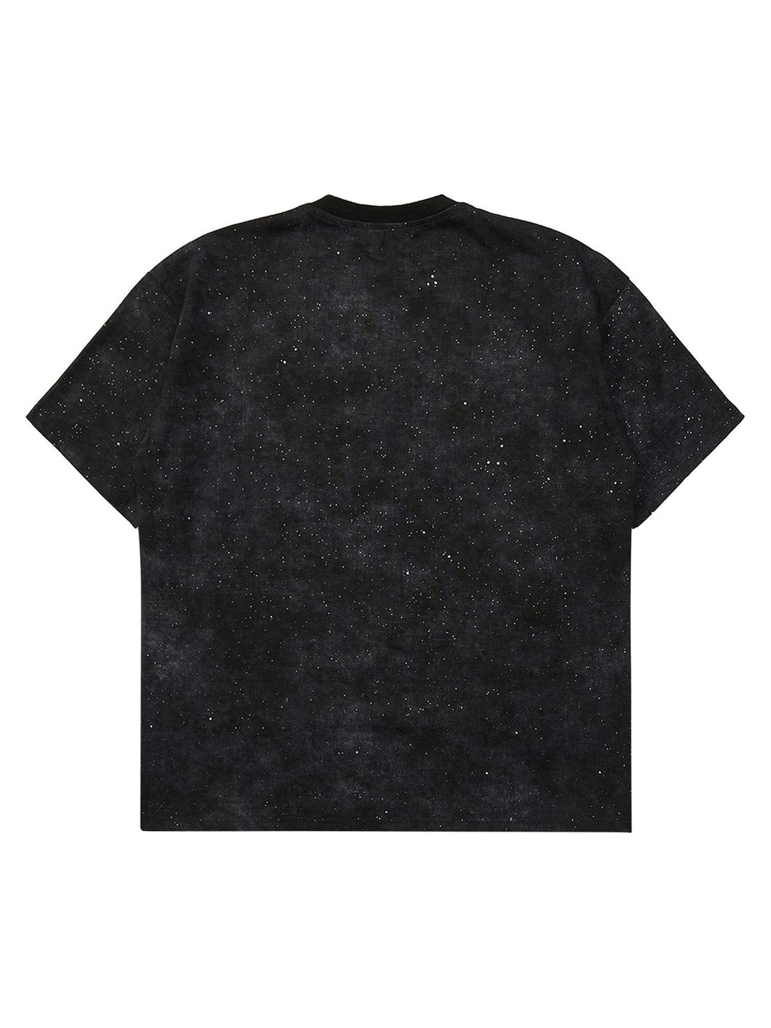 Ayuuki Starry Sky Printed Street Rap T-Shirt