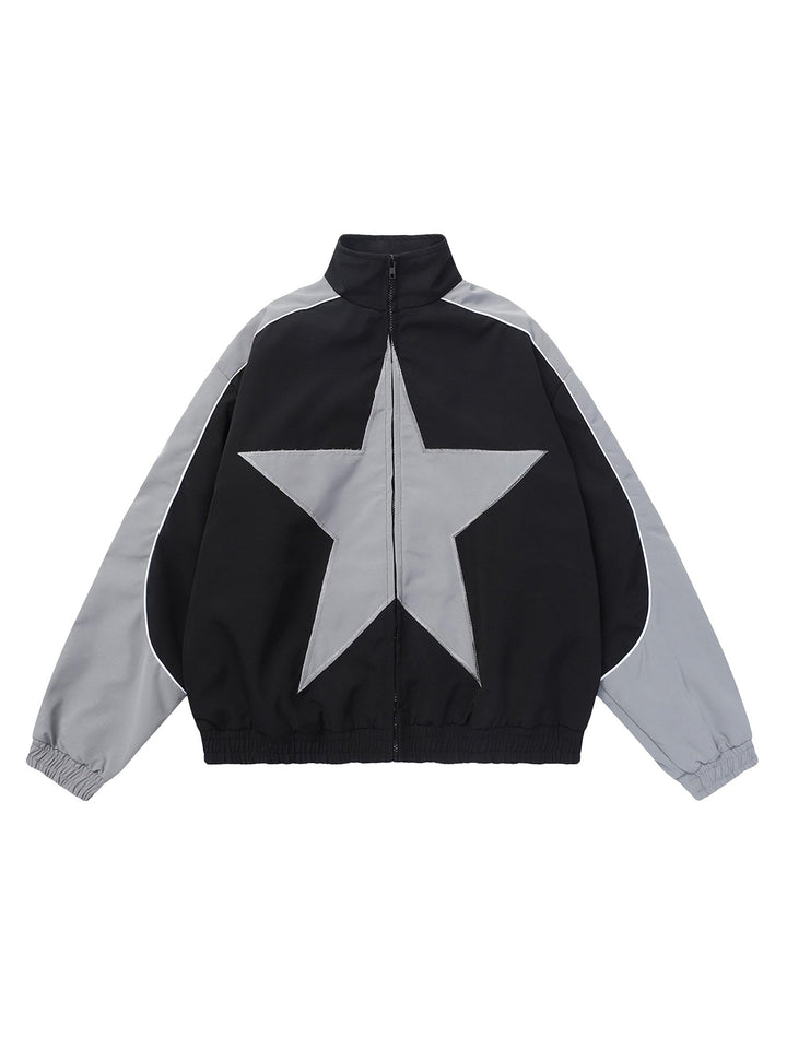 Ayuuki Pentagram Embroidered Jacket