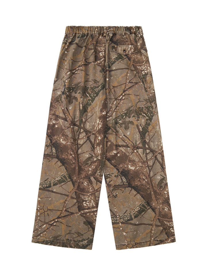 High Street Camouflage Casual Pants