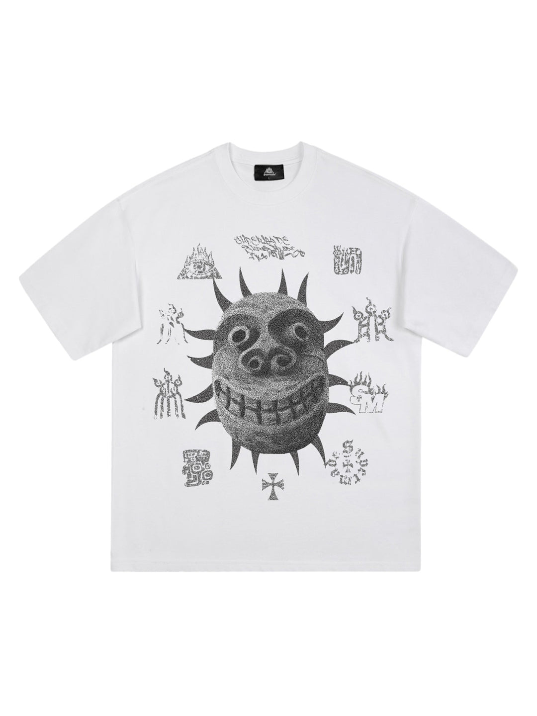 Ayuuki Shattered Ancient Country Mask Tee