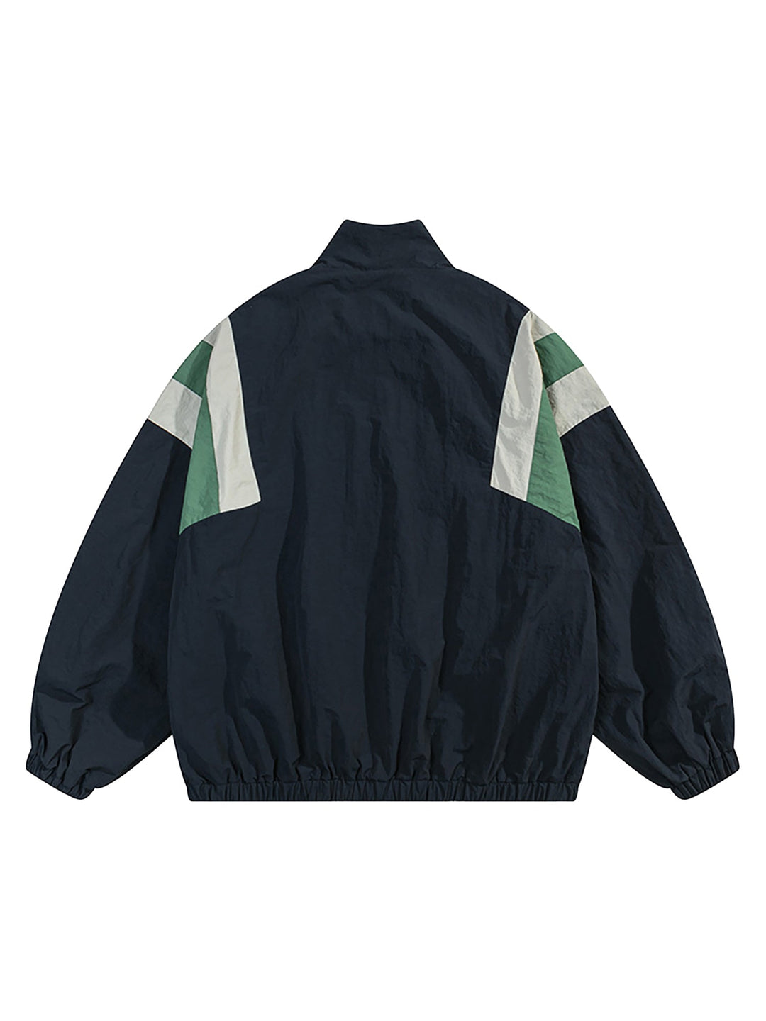 Ayuuki Patchwork Contrasting Windbreaker Jacket