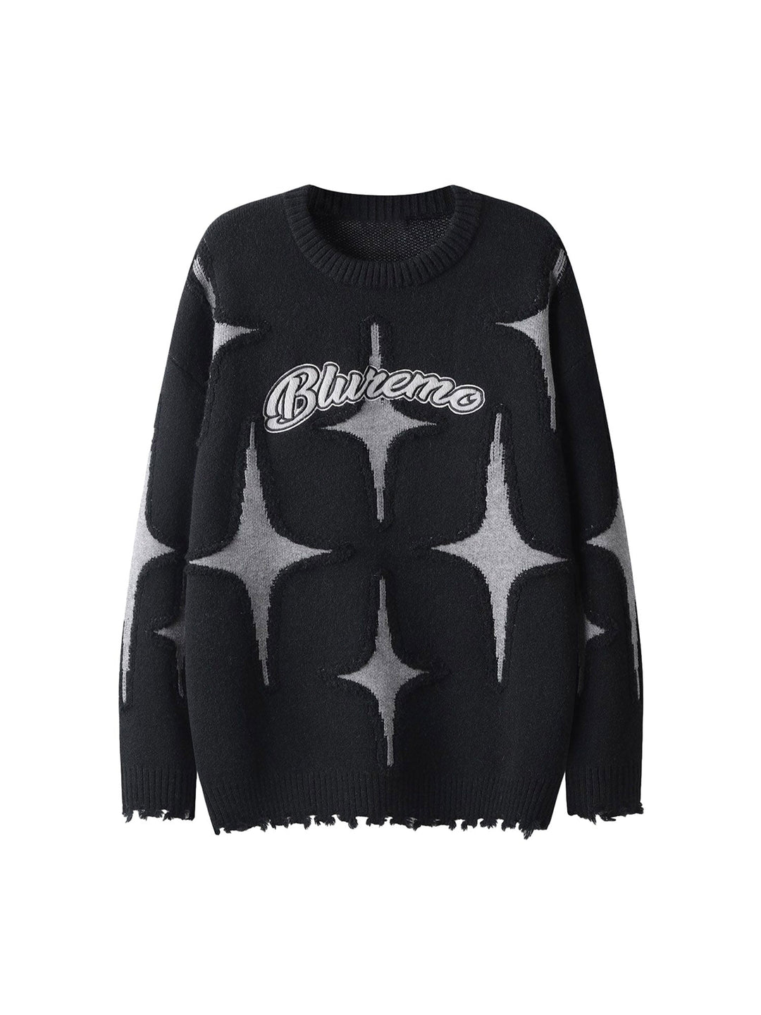 Ayuuki Maillard Star Tassel Ripped Sweater