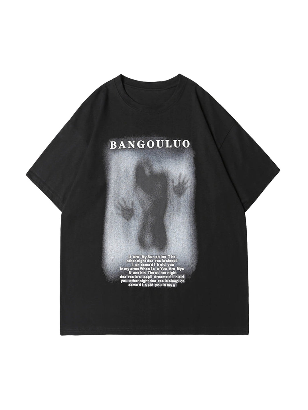 Ayuuki Dark Silhouette Print T-shirt