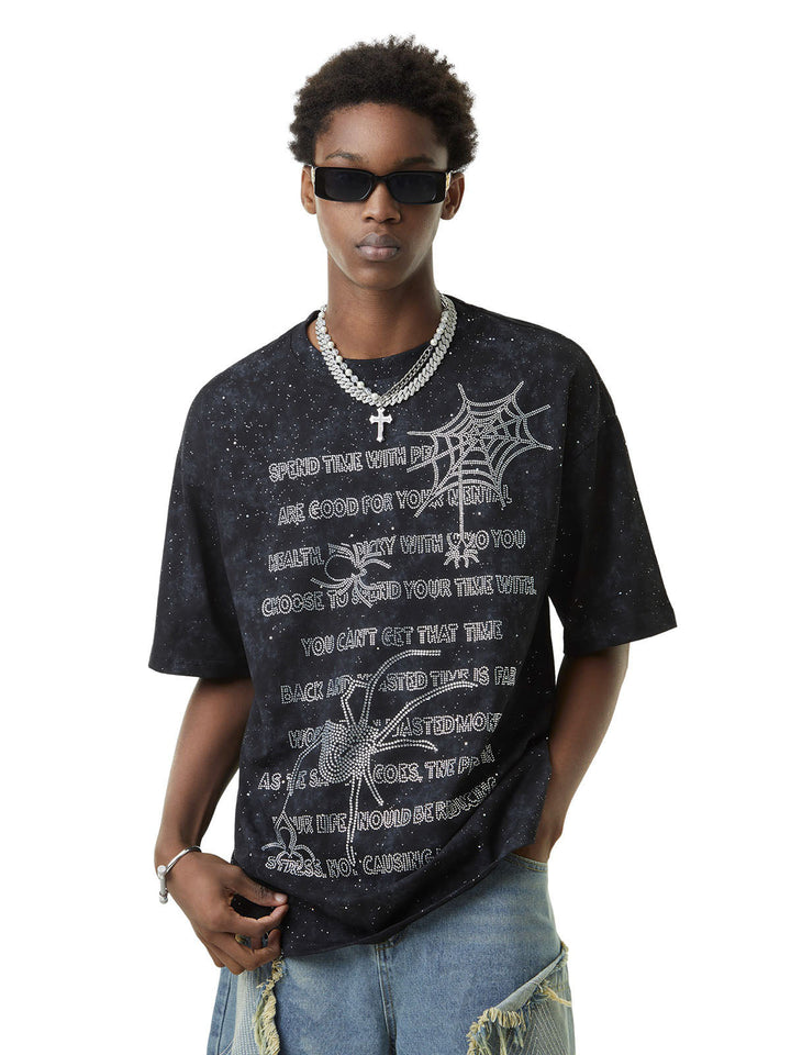 Ayuuki Diamond Star Spider Street Rap T-Shirt