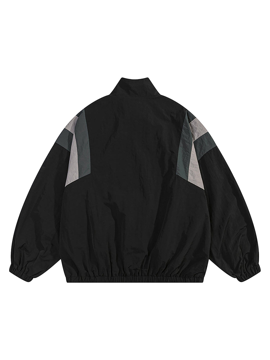 Ayuuki Patchwork Contrasting Windbreaker Jacket