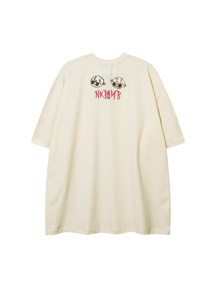 Ayuuki Anime Character Printed T-shirt - 1702