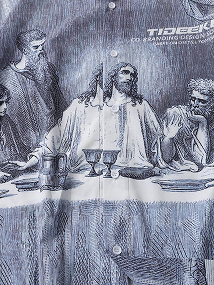 Ayuuki The Last Supper Printed Shirts