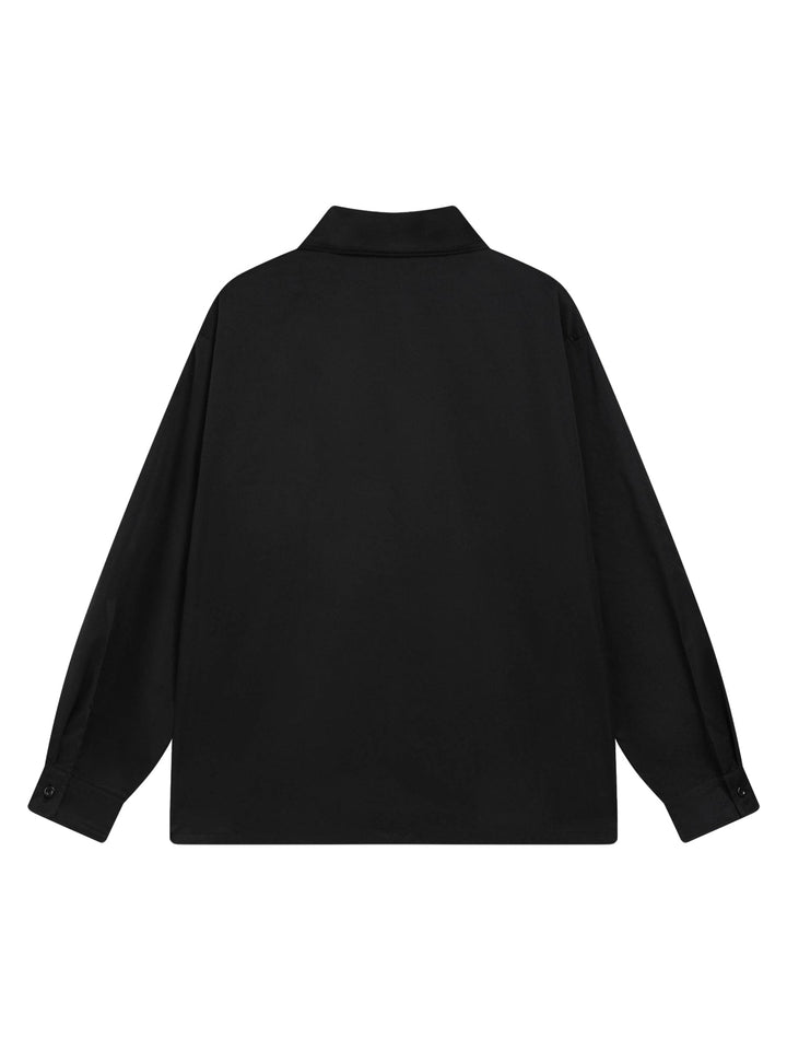 Ayuuki Silhouette Print Long Sleeve Shirt