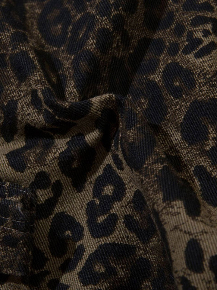 Ayuuki Street Leopard Print Shorts