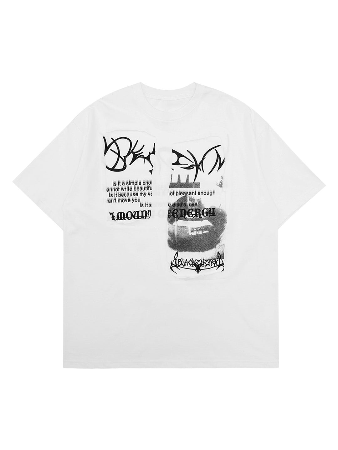 Ayuuki American Street Style Printed T-shirt