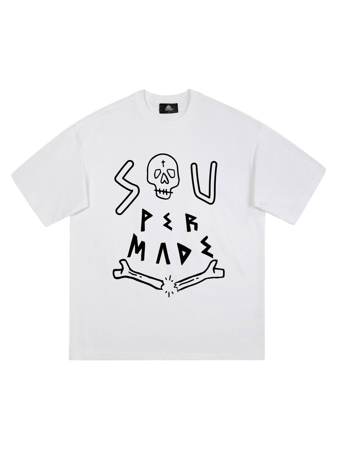 Ayuuki Skull Print T-shirt