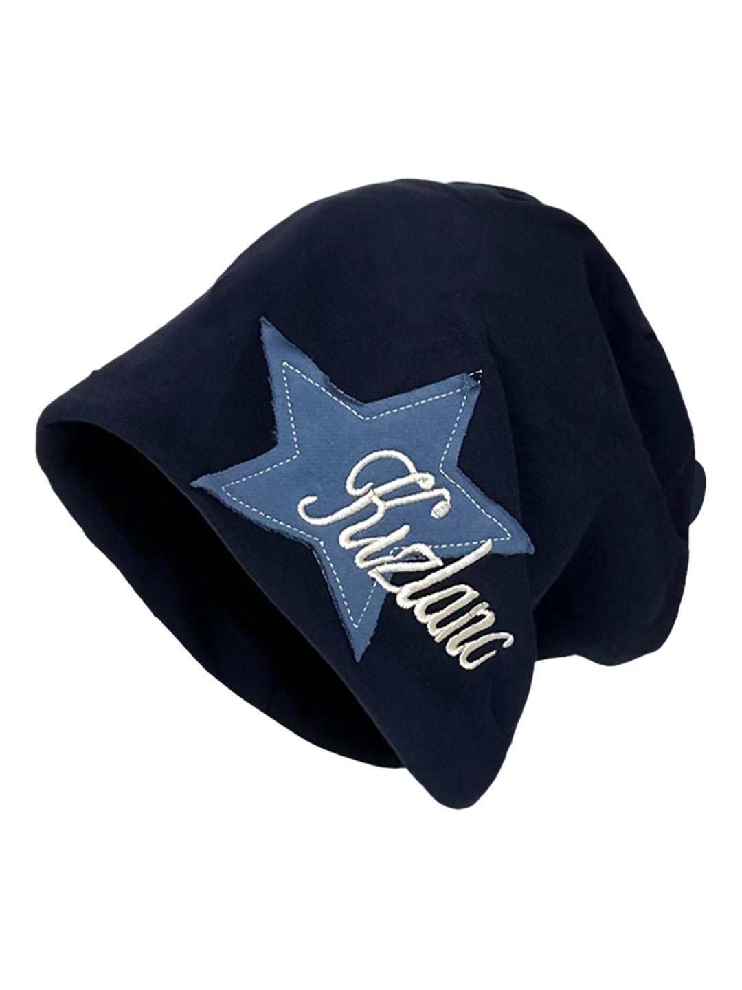 Ayuuki Star Embroidered Wrap Hat