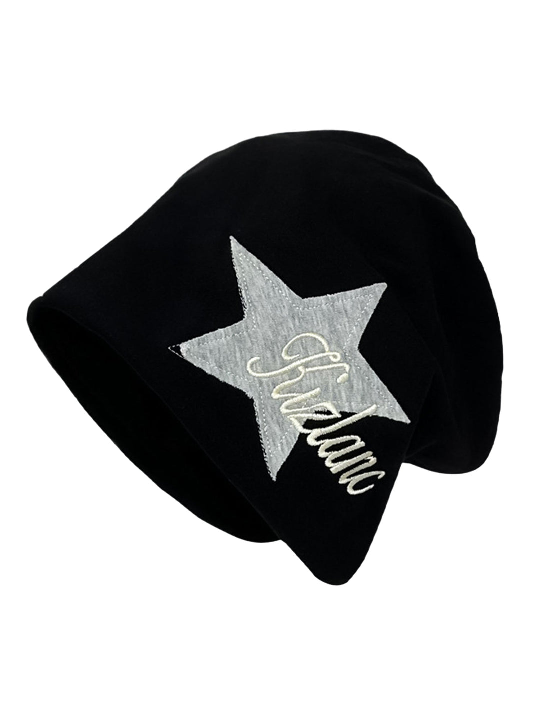 Ayuuki Star Embroidered Wrap Hat