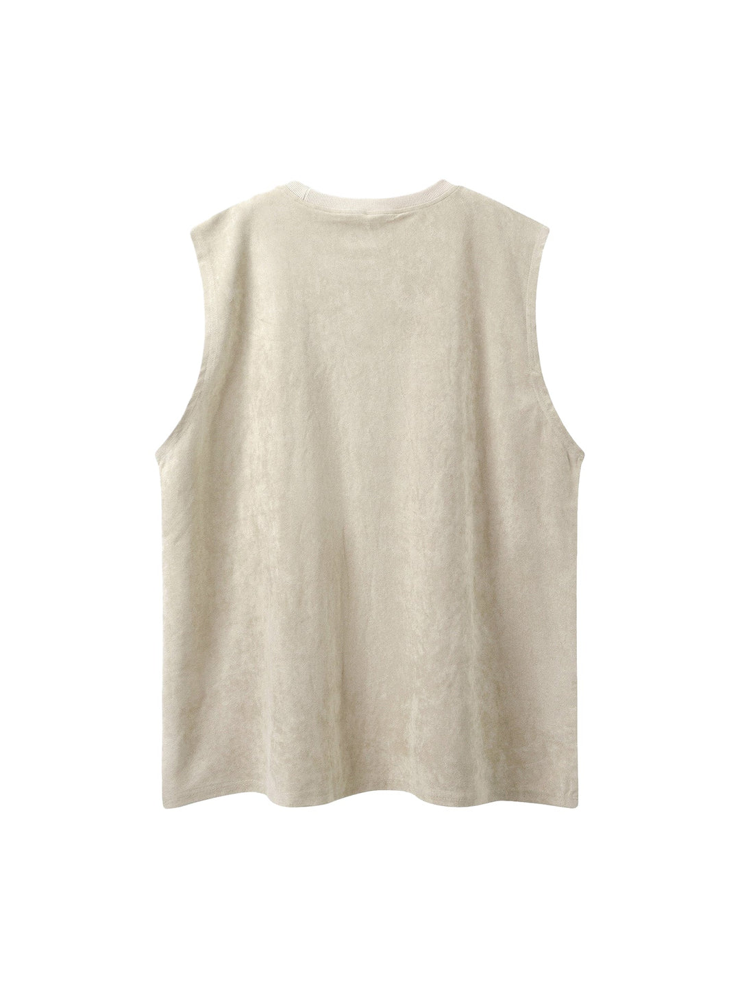 Ayuuki Printed Crew Neck Casual Vest