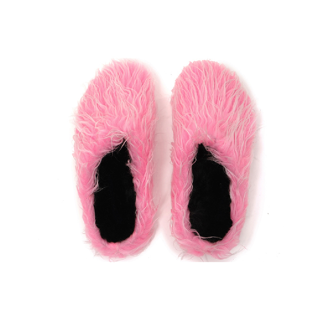 Mammoth Fur Slippers