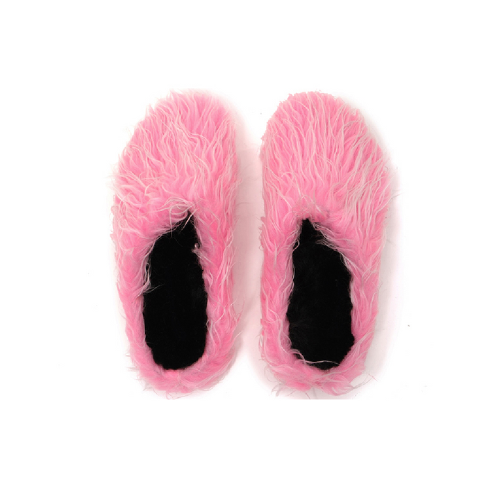 Mammoth Fur Slippers