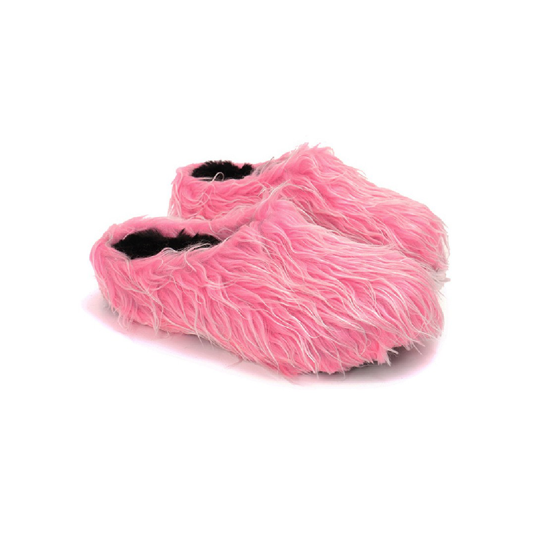 Mammoth Fur Slippers